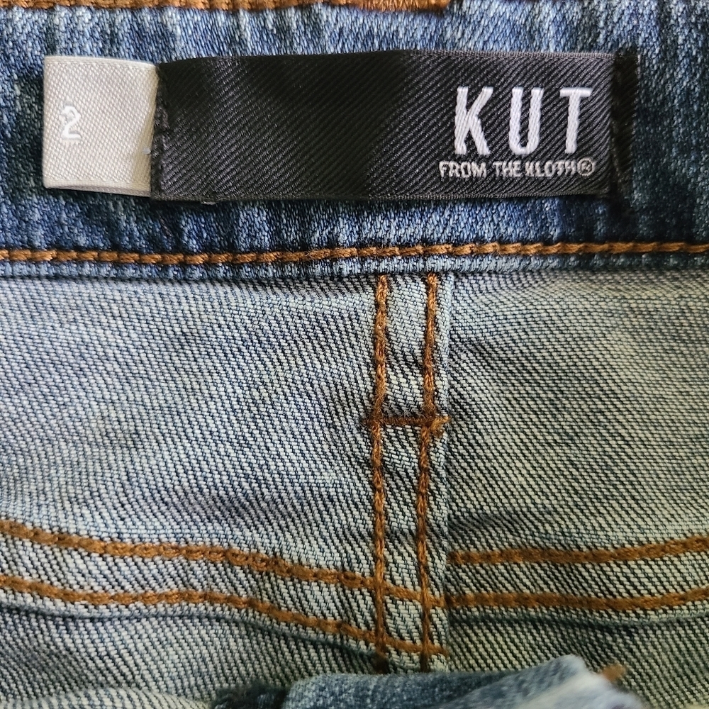 KUT FROM THE KLOTH Connie denim skirt - Picture 3 of 4